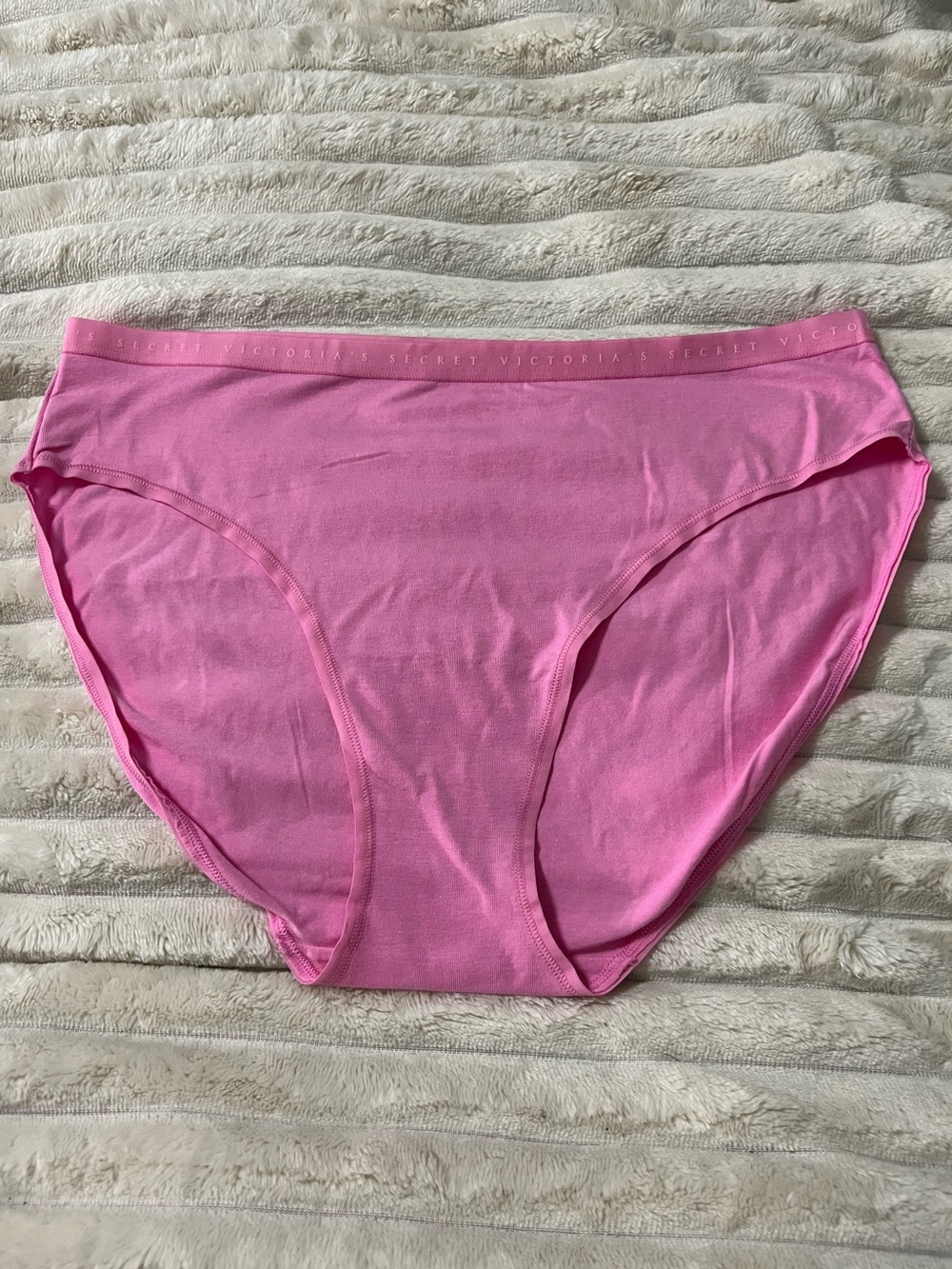Victoria's Secret Bright Pink Branded Bikini Panty